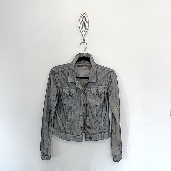 🩶Sandwich Two-Tone Jacket - Picture 1 of 3